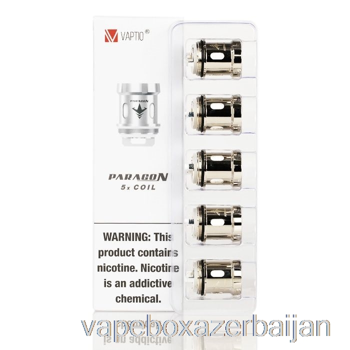 Vape Smoke Vaptio Paragon Mesh Replacement Coils 0.15ohm Strip Coils